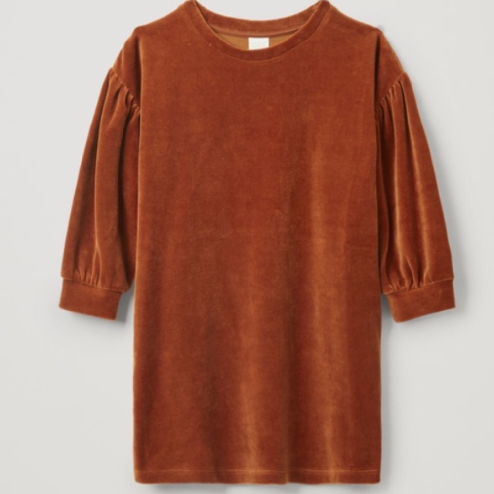 COS Cotton Velour Dress